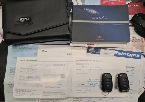 Kia Ceed cena 34499 przebieg: 61230, rok produkcji 2014 z Wasilków małe 781